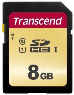 Карта памяти Transcend 8GB SDHC C10 R20MB/s TS8GSDC300S