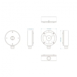 Крепление для видеокамеры Provision-ISR PR-JB12IP66-G