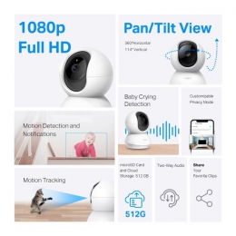 Камера відеоспостереження TP-Link TAPO-C200C