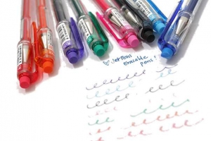 Ручка гелева Signo ERASABLE GEL 0.5мм, синя Uni UM-101ER.(05).Blue