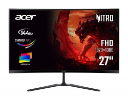 Монітор Acer 27" ED270P0bmipx HDMI, DP, MM, VA, 144Hz, 1ms, CURVED, FreeSync Premium UM.HE0EE.005