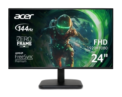 Монітор Acer 23.8" EK241YP6bi D-Sub, HDMI, IPS, 144Hz, 1ms, FreeSync UM.QE1EE.601