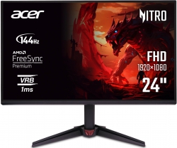 Монитор Acer 23.8" VG240YP6bip HDMI, DP, MM, IPS, 144Hz, 1ms, FreeSync UM.QV0EE.609