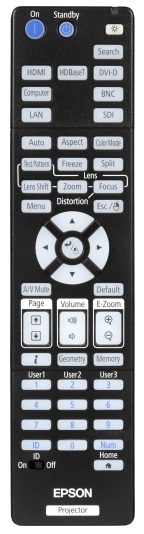 Інсталяційний проектор Epson EB-G7905U, чорний (3LCD, WUXGA, 7000 ANSI Lm) V11H749140