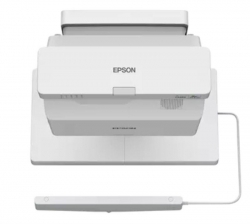 Проєктор ультракороткофокусний Epson EB-760Wi WXGA, 4100 lm, LASER, 0.37, WiFi V11HA80080