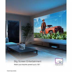 Проектор Epson EF-22B FHD, 1000 lm, LASER, 1, Google TV, black V11HB38140