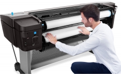 Принтер HP DesignJet T1700dr 44" W6B56A