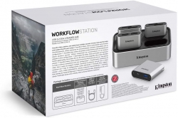Кардридер Kingston Workflow Station Dock USB 3.2 Gen2 USB-A/C Hub WFS-U
