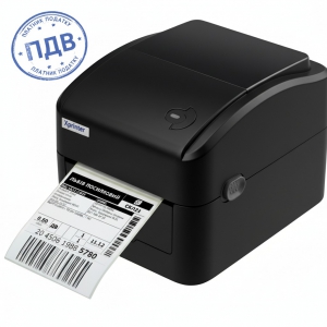 Принтер етикеток Xprinter XP-420B Black USB+WiFi для друку ТТН Нової Пошти термопринтер 108мм XP-420B-B-WiFi