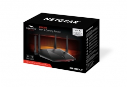 Маршрутизатор NETGEAR XR1000 Nighthawk AX5400, 4xGE LAN, 1xGE WAN, 1xUSB 3.0, 4х зовнішн. ант. XR1000-100EUS