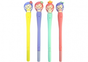 Ручка кулькова The Little mermaid гелева синя, асорті MAXI Z18087
