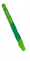 Ручка шариковая для левши с резиновым гриппом, синий, дисплей, KIDS Line ZiBi ZB.2001-01