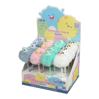 Ручка шариковая, Fluffy Party, 0,7 мм, синяя ZiBi ZB.2013