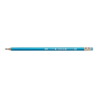Карандаш графитовый HB, METALLIC, пластиковый, с резинкой, тубая - 144 шт ZiBi ZB.2319