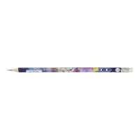 Карандаш графитовый HB, UNICORN, с резинкой, тубая - 100 шт, KIDS Line ZiBi ZB.2326