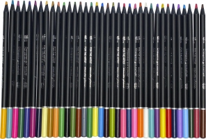 Олівці кольорові, 36кол., круглий, ART Line ZiBi ZB.2435
