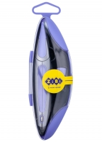 Циркуль в твердом футляре START ERGO фиолетовый, KIDS Line ZiBi ZB.5350ES-07
