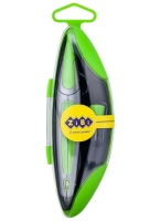 Циркуль в твердому футлярі START ERGO салатовий, KIDS Line ZiBi ZB.5350ES-15