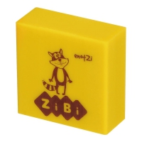Гумка квадратна ZiBi ANIMALS, 28х28х13.5mm, в шоубоксі ZB.5458