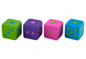 Резинка FUN CUBE, 20х20х20мм, в шоубоксе ZiBi ZB.5460