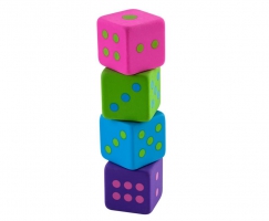 Резинка FUN CUBE, 20х20х20мм, в шоубоксе ZiBi ZB.5460