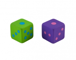 Резинка FUN CUBE, 20х20х20мм, в шоубоксе ZiBi ZB.5460