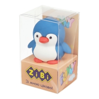 Чинка фигурка PENGUIN, 1 отв., 60х35х32мм ZiBi ZB.5597
