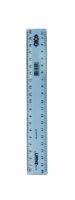 Лінійка пластикова 20см., тонована, асорті ZiBi ZB.5608-99