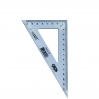 Угольник 140мм, 90°/60°, тонированный, ассорти ZiBi ZB.5621-99