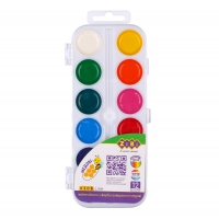 Водорозчинні акварельні фарби,12 кол., білий, KIDS Line ZiBi ZB.6544-08