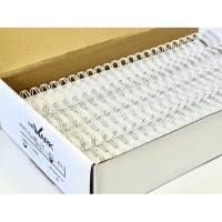 Пружины металлические wireMARK 22.3 мм, белые (25 шт) (уп.) b47649
