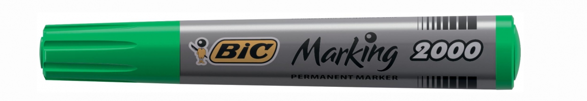 Маркер перманентний, зелений BIC bc8209123