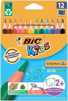 Карандаши цветные "Evolution Triangle", трехгранные, 12 шт BIC bc8297356