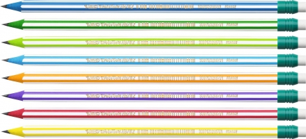 Карандаш чернографитовый "Evolution Stripes", с резинкой BIC bc8960342