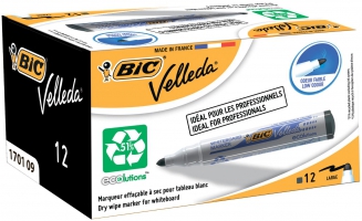 Маркер для сухост. дош. "Velleda", чорний BIC bc904937