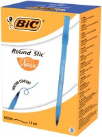 Ручка "Round Stic", синяя, 0.32 мм, 60 шт/уп, без ШК на ручке BIC bc921403