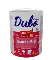 Рушник целюлозний "Диво Premio GRANDE MIDI", по 1 рул., на гільзі, 2-х шар., білий рп.дв.gr.md.1б
