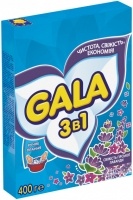 Порошок пральний руч. GALA 400г 2в1 Свiж. гірської лаванди Gala