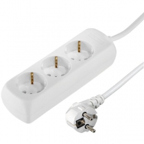 Сетевой удлинитель Hama 3XSchuko 3G*1.5мм 5м White 00108842