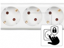 Сетевой удлинитель Hama 3XSchuko 3G*1.5мм 5м White 00108842