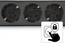 Мережевий подовжувач Hama 3XSchuko 3G*1.5мм 5м Black 00108843