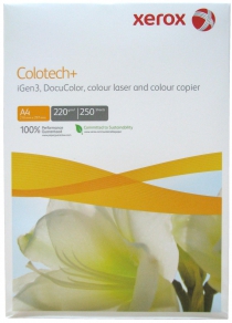 Бумага Xerox COLOTECH + (220) A4 250л. AU 003R97971