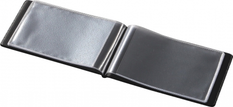 Візитниця для 24 візиток, PVC, т.-синій Panta Plast 0304-0001-02