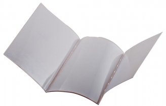 Папка "МЕНЮ" PIZZA, А4, PVC, три сторони, прозора Panta Plast 0309-0046-99
