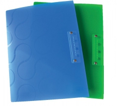 Папка с боковым прижимом OMEGA A4 PP ассорти Panta Plast 0410-0040-99