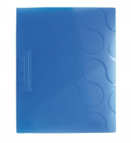 Папка с боковым прижимом OMEGA A4 PP ассорти Panta Plast 0410-0040-99