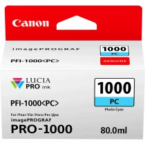 Чернильница Canon PFI-1000PC (Photo Cyan) 0550C001