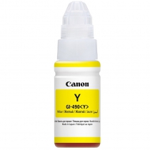 Чернила Canon GI-490 PIXMA G1400/G2400/G3400 Yellow 70ml 0666C001