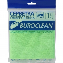 Серветка мікрофібра універсальна Buroclean 30х30 Buroclean 10200122