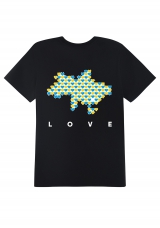 Футболка з патріотичним принтом "Love Ukraine" чоловіча чорна 15_MTblack
